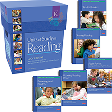 Link to Units of Study in Reading (2023), Grade K