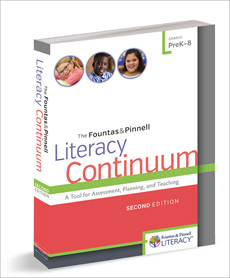 Learn more aboutThe Fountas & Pinnell Literacy Continuum, Second Edition
