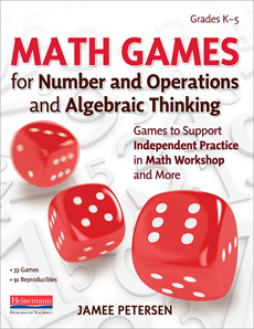 Math Games for Number and Operations and Algebraic Thinking