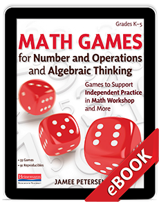 Learn more aboutMath Games for Number and Operations and Algebraic Thinking (eBook)
