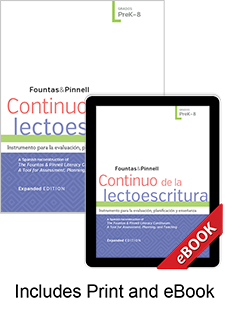 Learn more aboutContinuo de la lectoescritura, Expanded Edition PreK-8 (Print eBook Bundle)