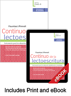 Learn more aboutContinuo de la lectoescritura totalmente en español, Expanded Edition PreK-8 (Print eBook Bundle)