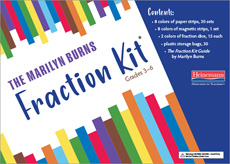 Learn more aboutThe Marilyn Burns Fraction Kit
