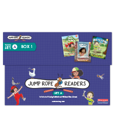 Link to Jump Rope Readers Classroom Set A, Fiction Box 1
