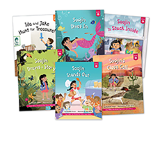 Learn more aboutJump Rope Readers Fiction Series Set - Raspberry