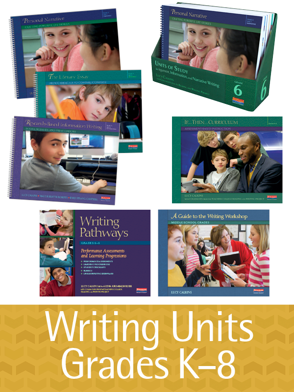 Writing Units Grades K-8