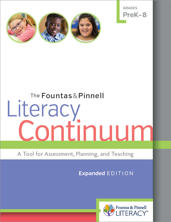 Fountas And Pinnell Continuum Chart