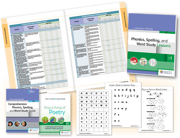 Phonics, Spelling, and Word Study System, for Grade 1