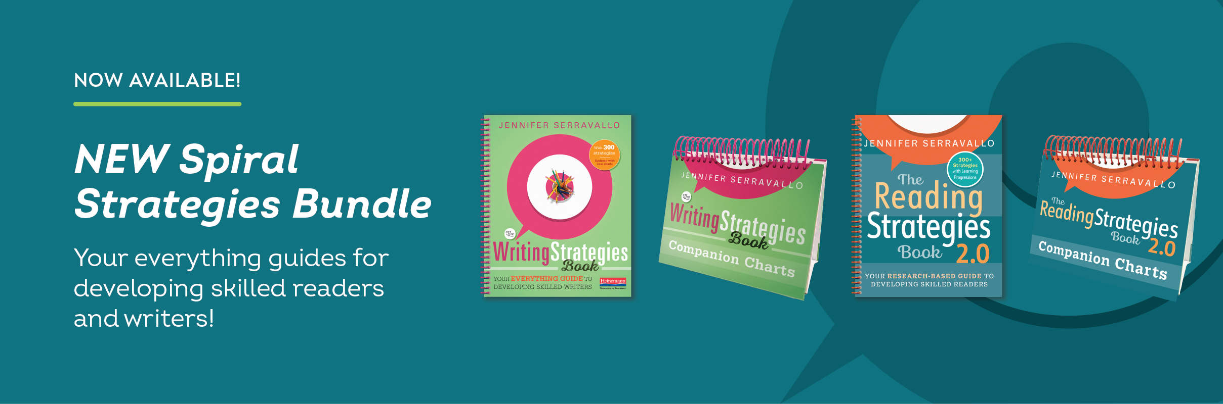 Writing Strategies 4 Book Spiral Bundle