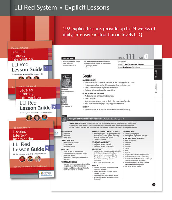 Lli Reading Level Chart